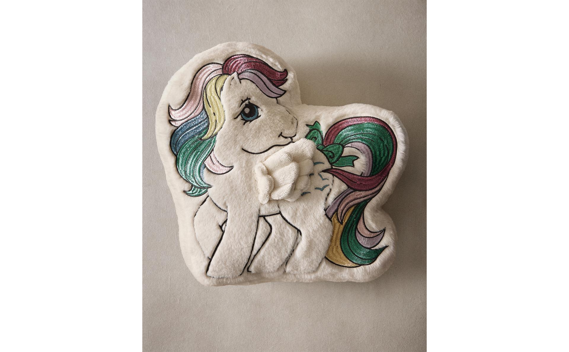 KIDS' MY LITTLE PONY© FAUX FUR CUSHION