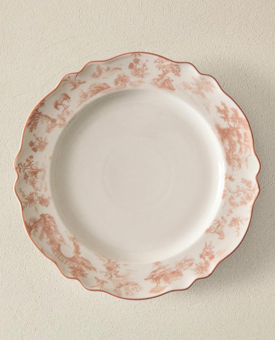 TOILE DE JOUY PORCELAIN DINNER PLATE
