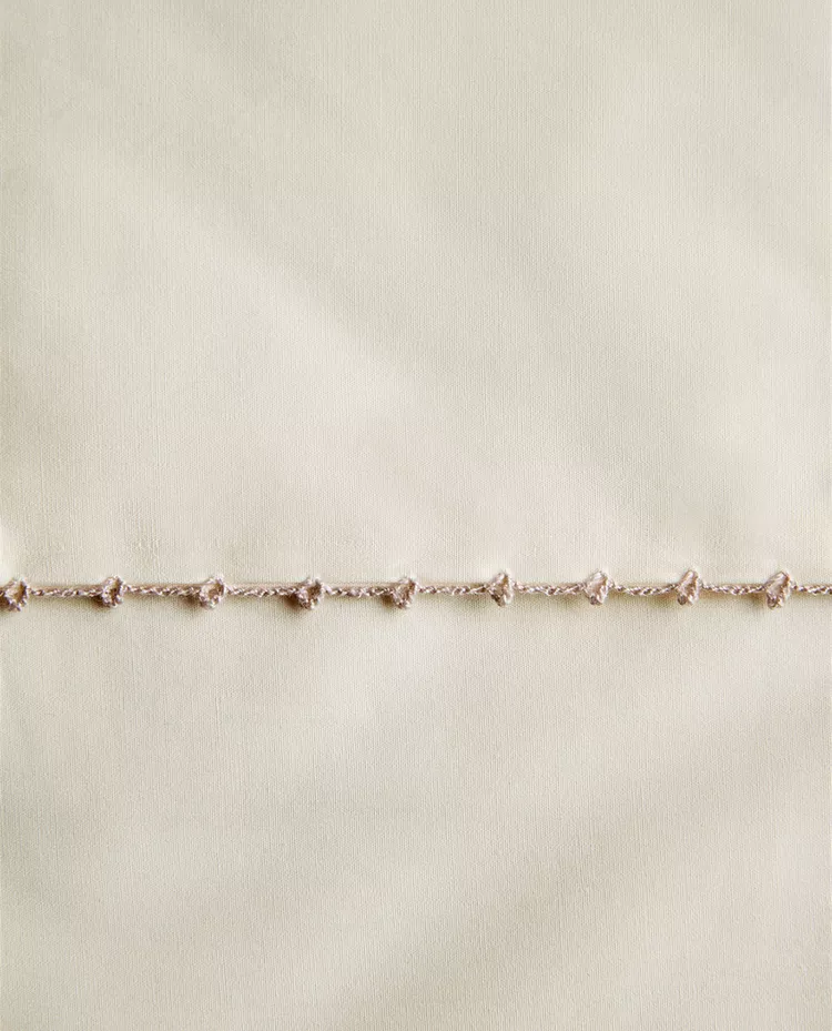 EMBROIDERED TRIM FLAT SHEET EMBROIDERED TRIM FLAT SHEET