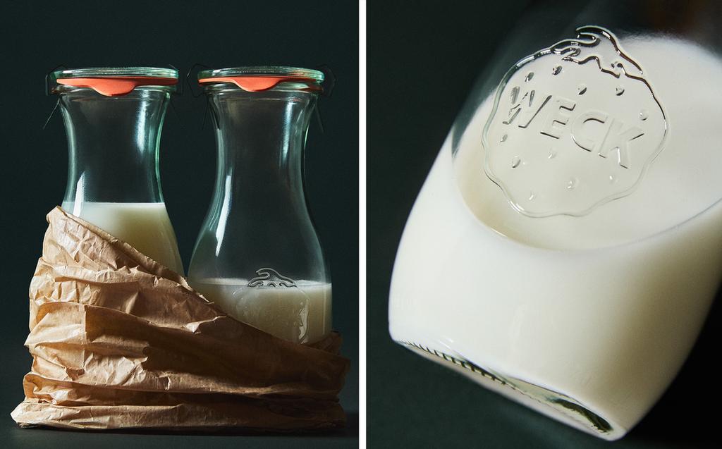 WECK BOTTLE WITH AIRTIGHT LID