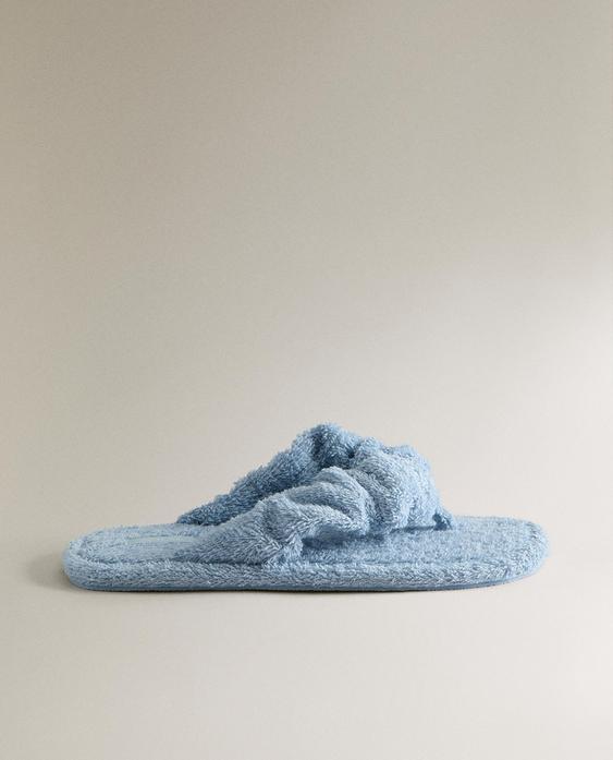 FLAT TERRY SANDALS