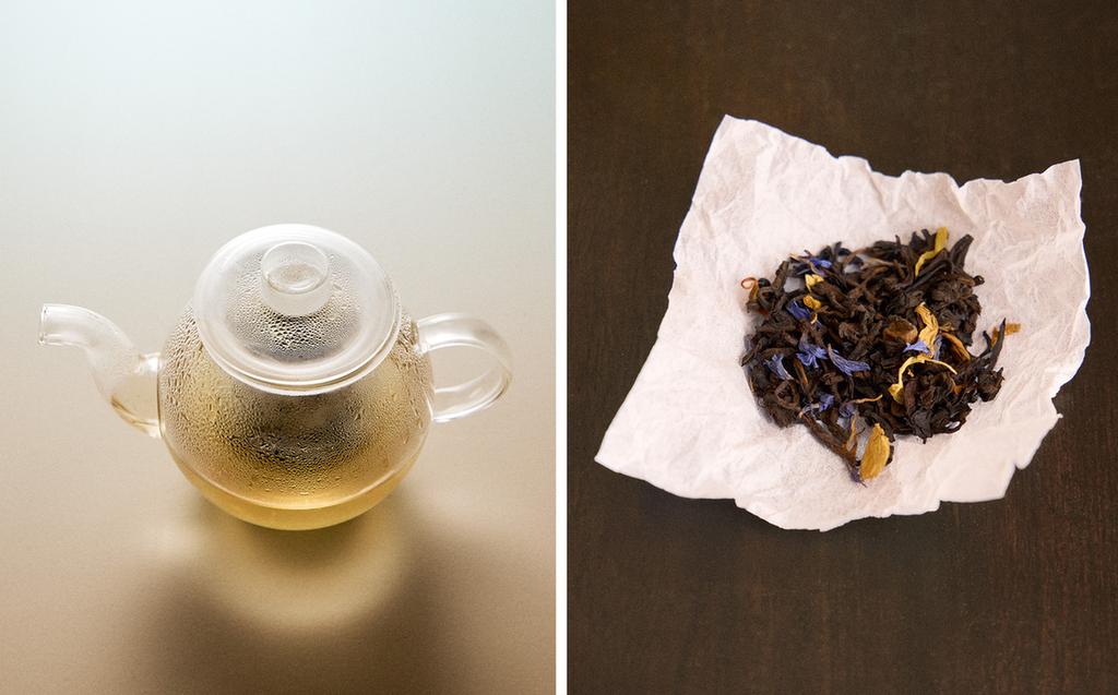 带浸泡式过滤器硼硅玻璃茶壶