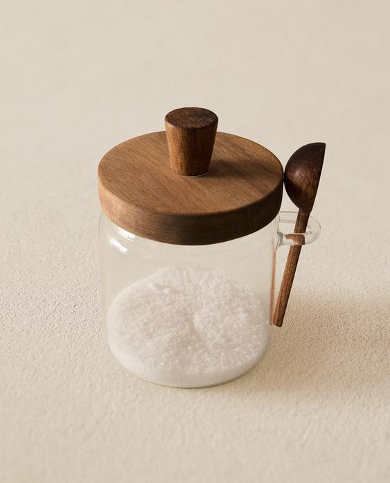 木盖硼硅玻璃糖罐