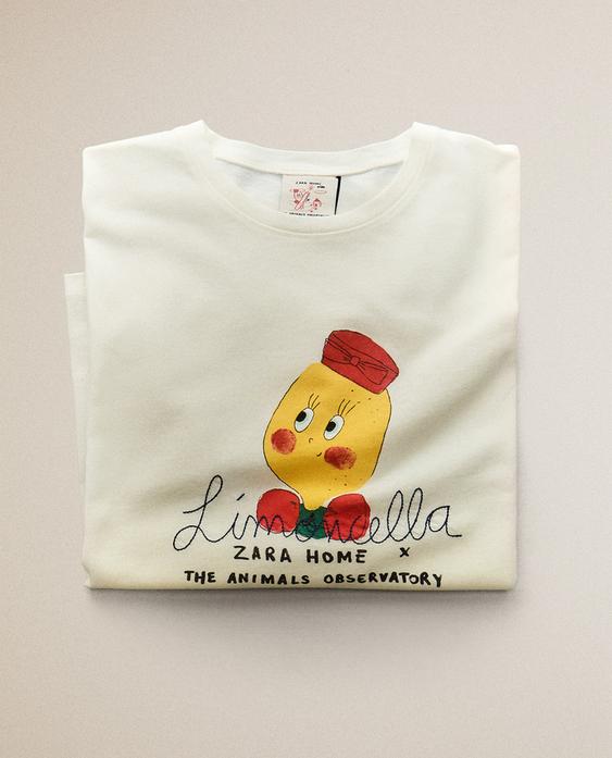 LIMONCELLA X THE ANIMALS OBSERVATORY T-SHIRT (ADULT) LIMONCELLA X THE ANIMALS OBSERVATORY T-SHIRT (ADULT)