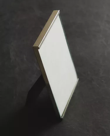 SILVER METAL PHOTO FRAME
