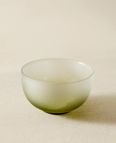 渐变色玻璃碗