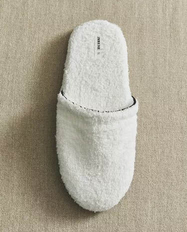 毛巾布浴室拖鞋