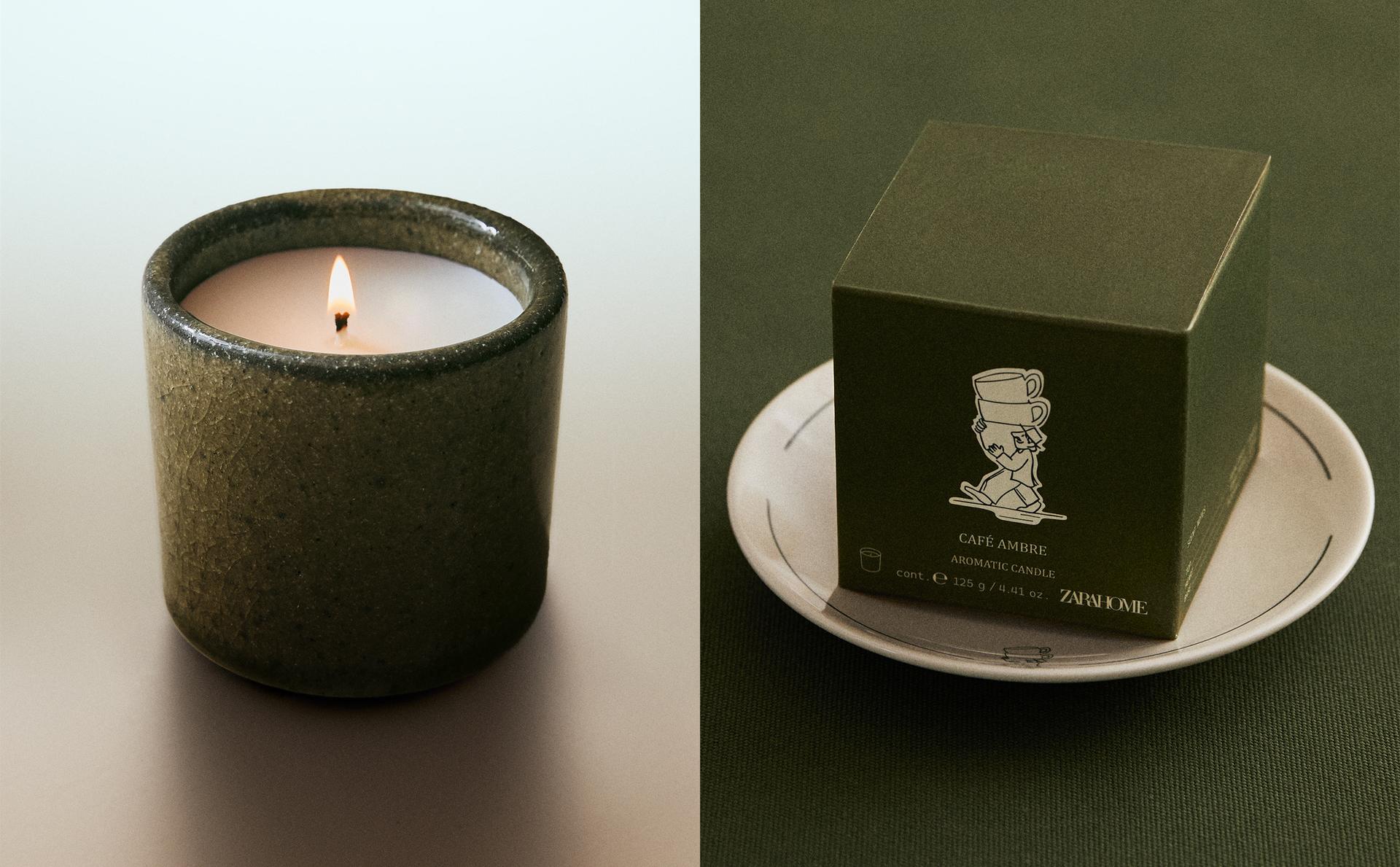 (125 G) CAFÉ AMBRE SCENTED CANDLE (125 G) CAFÉ AMBRE SCENTED CANDLE