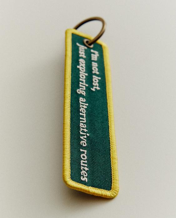 帆布旅行钥匙扣