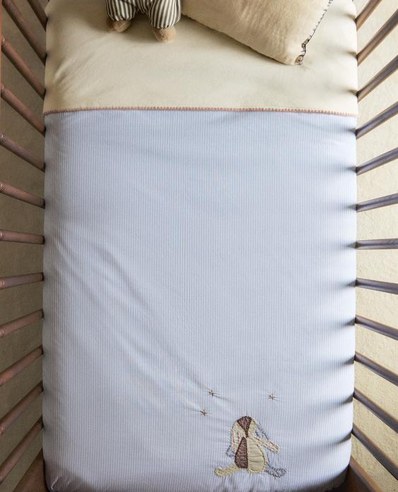 KIDS' RABBIT COTTON DUVET COVER