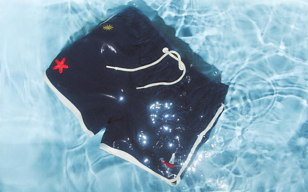 儿童海洋沙滩泳裤