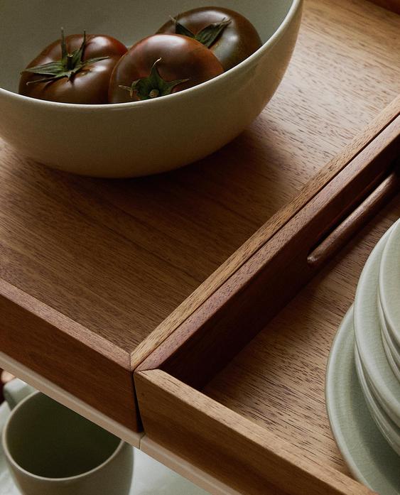 ENAMELLED STONEWARE DINNER SET