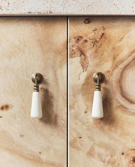 PACK OF DROPLET CERAMIC HANDLES (PACK OF 2)
