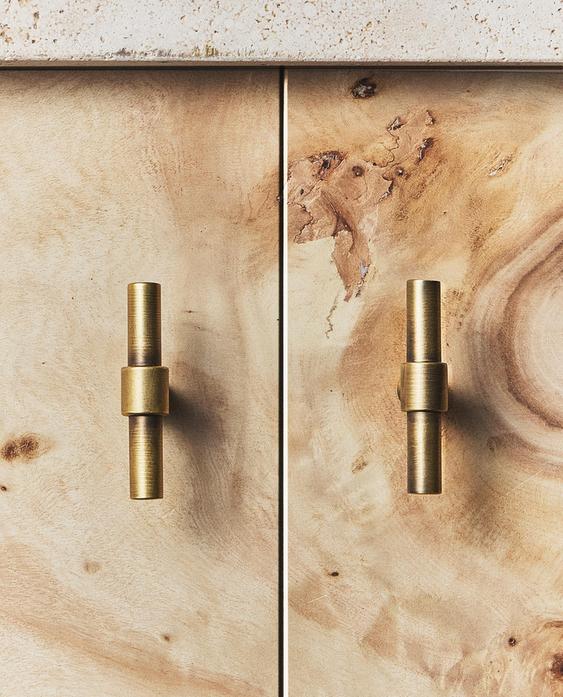 PACK OF GOLDEN METAL HANDLES (PACK OF 2)
