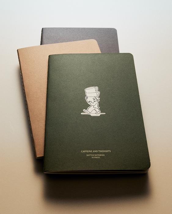 咖啡灵感笔记本套装（3 件套）