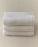 棉质梳洗台毛巾套装(3 条套装)