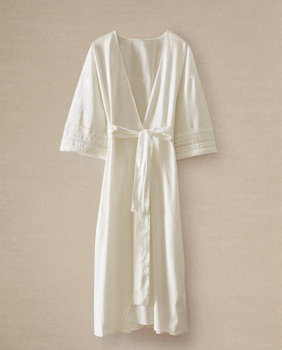 LACE DRESSING GOWN LACE DRESSING GOWN