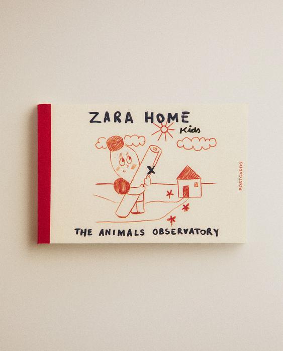 LIMONCELLA X THE ANIMALS OBSERVATORY POSTCARD NOTEBOOK