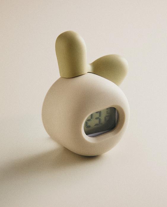 花朵饰婴儿硅胶体温计