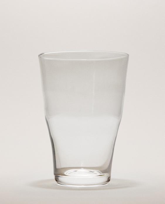 GLASS SOFT DRINK TUMBLER