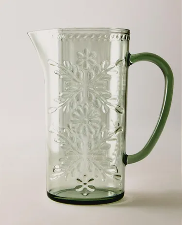 FLORAL ACRYLIC JUG FLORAL ACRYLIC JUG
