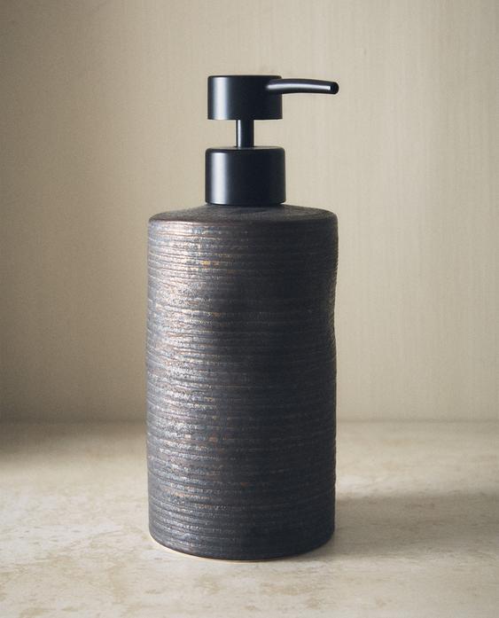 黑色陶瓷香皂分液器