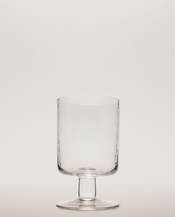 HAMMERED WINE GLASS