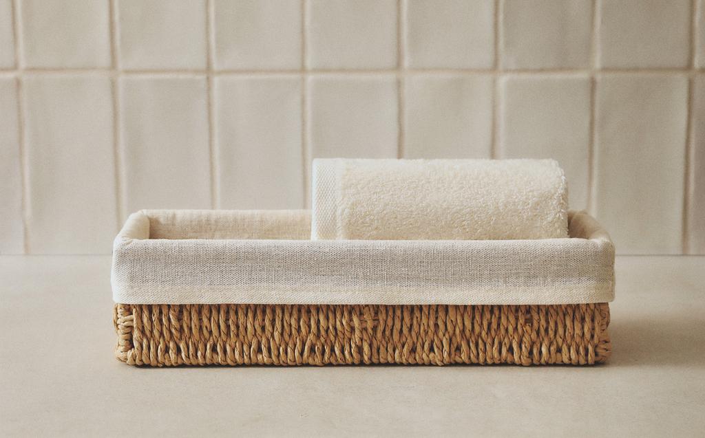 LONG BASKET WITH COTTON LINING LONG BASKET WITH COTTON LINING