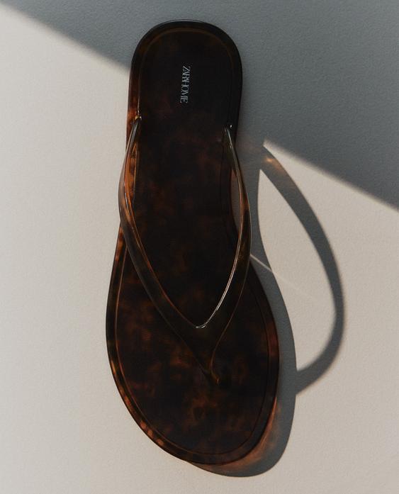 FLAT JELLY SANDALS