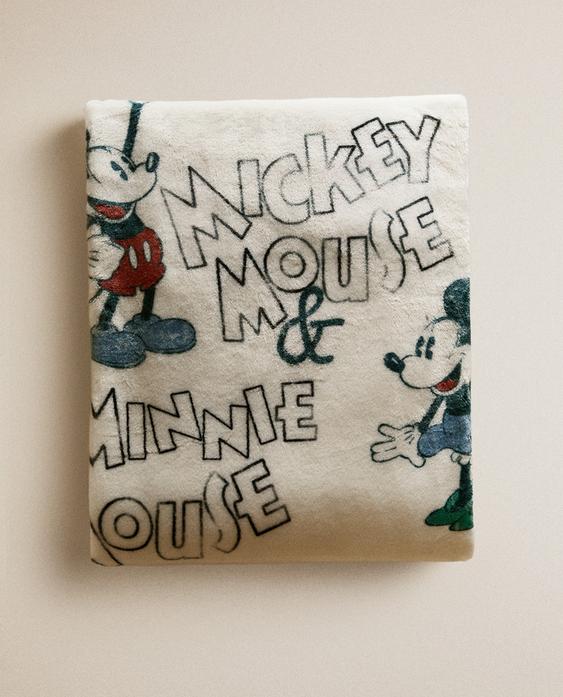 MICKEY & MINNIE ©DISNEY婴儿摇粒绒盖毯