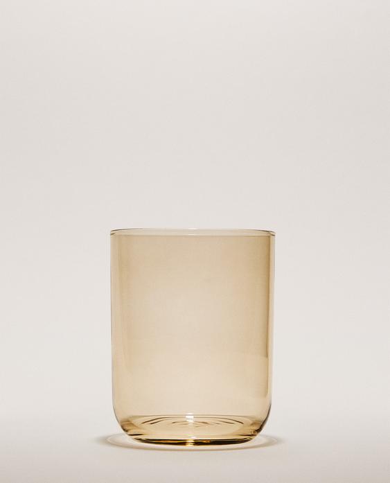 COLOURED GLASS TUMBLER COLOURED GLASS TUMBLER