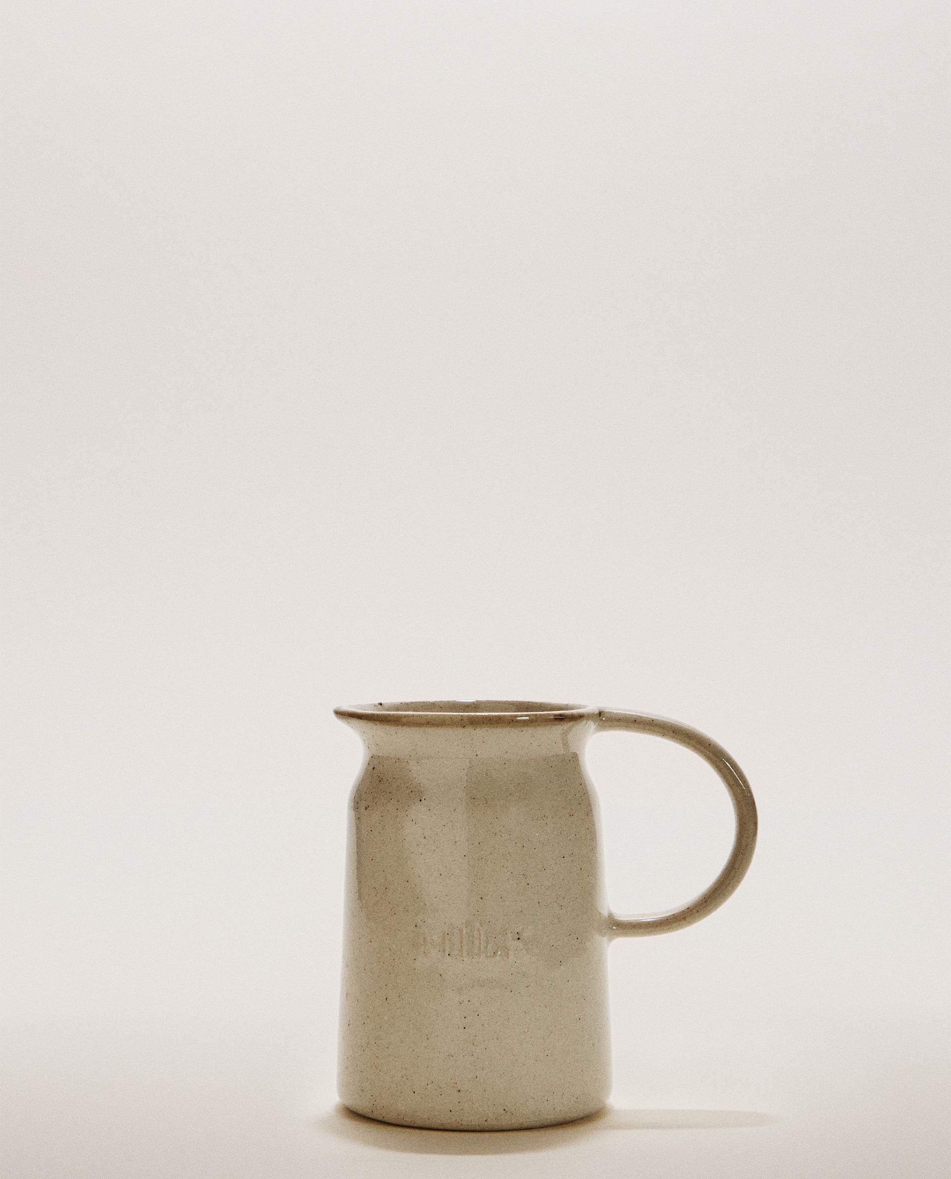 STONEWARE MILK JUG STONEWARE MILK JUG