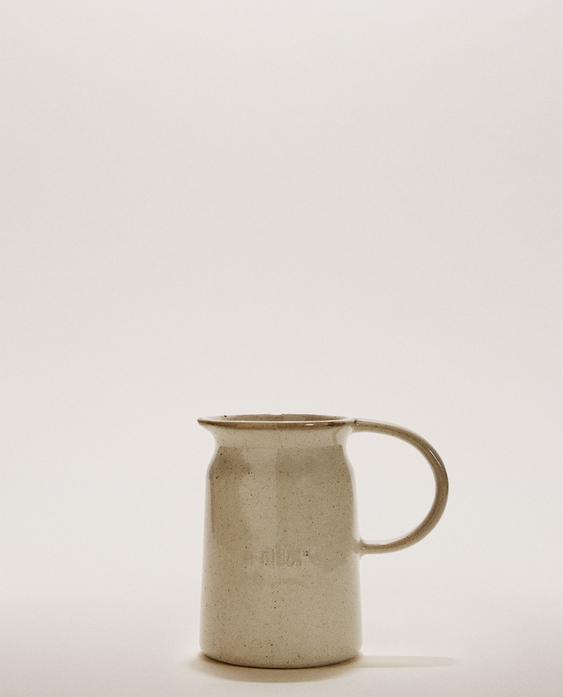 STONEWARE MILK JUG STONEWARE MILK JUG
