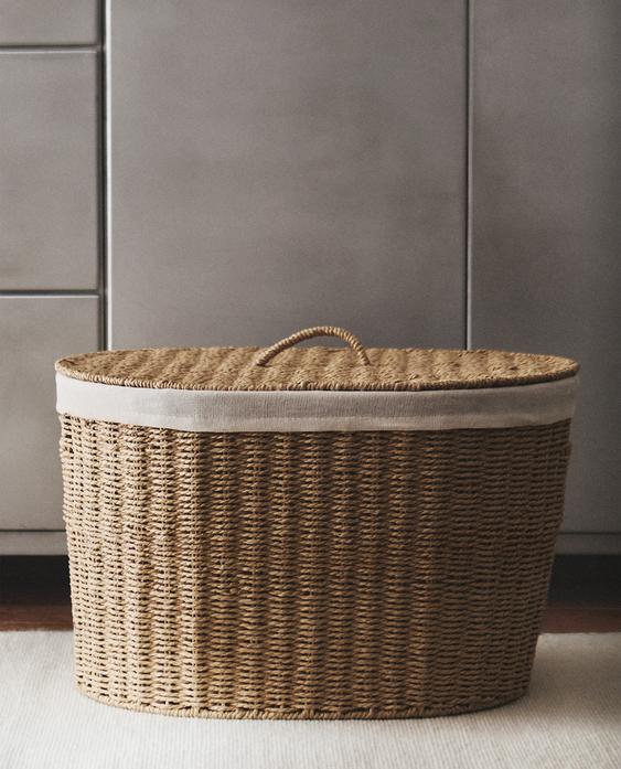 HAMPER CHEST WITH LID