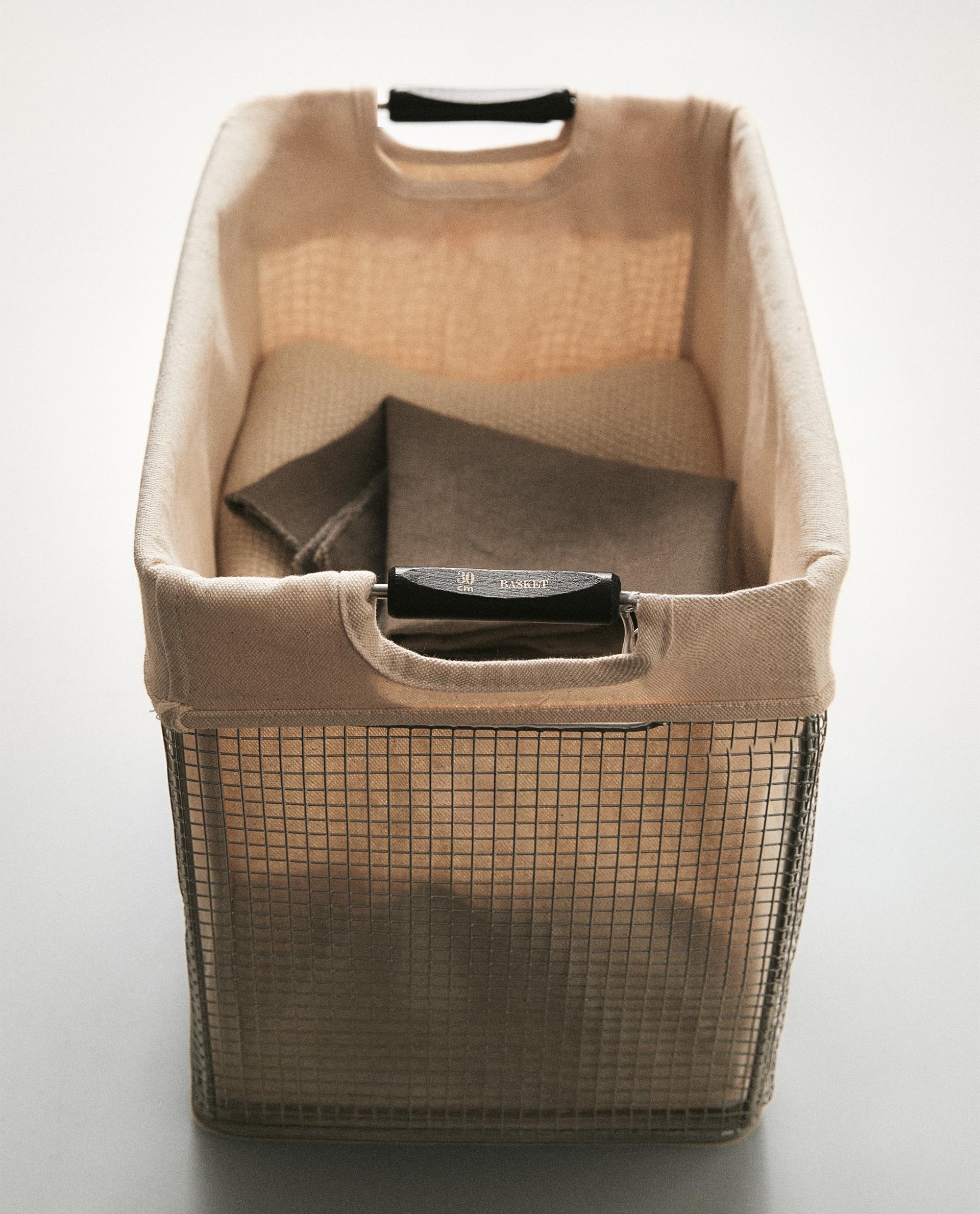 METAL LAUNDRY BASKET METAL LAUNDRY BASKET