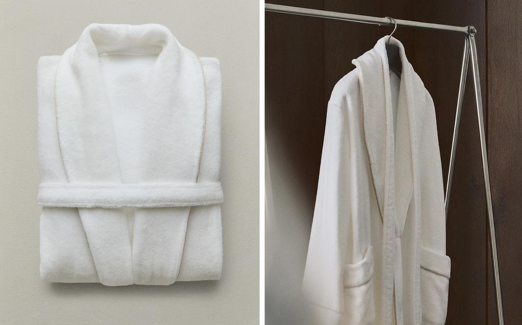 滚边饰浴袍（400 克/平方米）