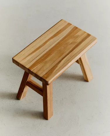 SMALL WOODEN STOOL
