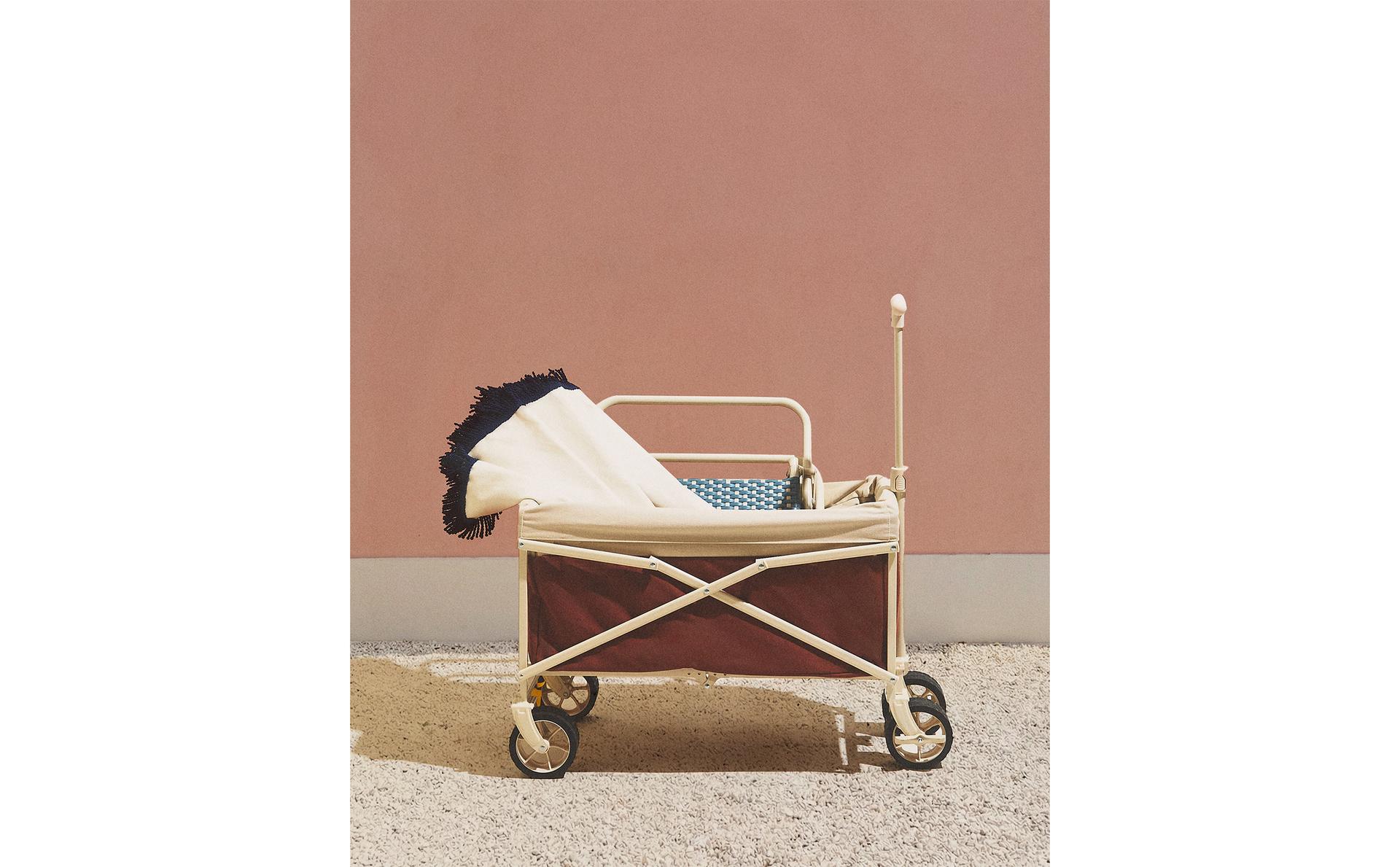 棉质折叠沙滩推车