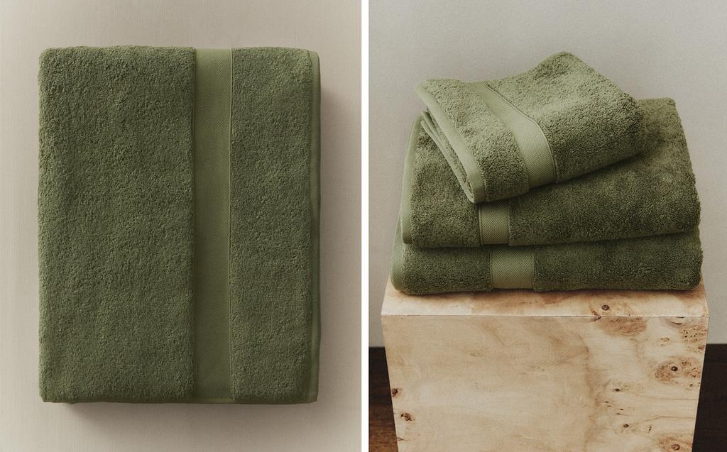 优品棉质浴室毛巾（600 克/平方米）