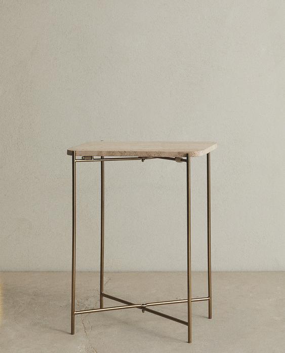 MARBLE SIDE TABLE