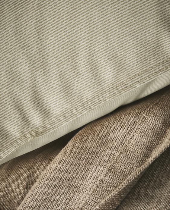 REVERSIBLE STRIPED DUVET COVER REVERSIBLE STRIPED DUVET COVER