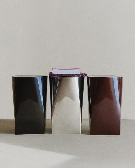 STAINLESS STEEL SIDE TABLE STAINLESS STEEL SIDE TABLE